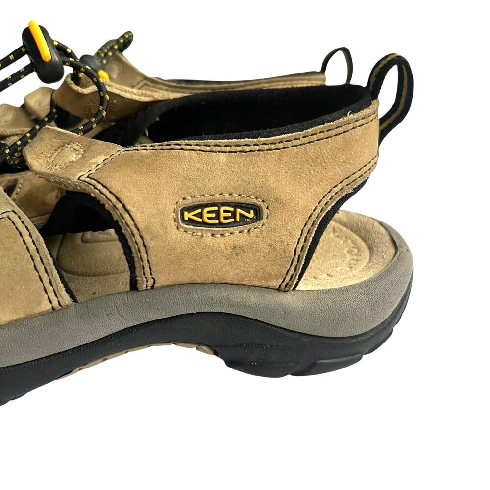 KEEN Newport H2 Leather Sandals Women’s 6 Tan Closed Toe Hiking - Picture 9 of 11